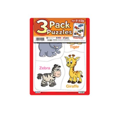 3 PACK PUZZLES   MIDDLE