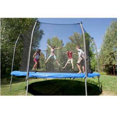 SKYTRIC 13FT TRAMPOLINE WITH TOP RING ENCLOSURE SYSTEM