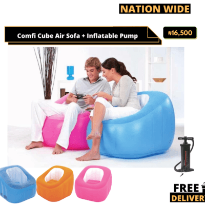 Comfi Cube Air Sofa + Manual pump