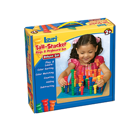 TALL-STACKER PEGS & PEGBOARD SET