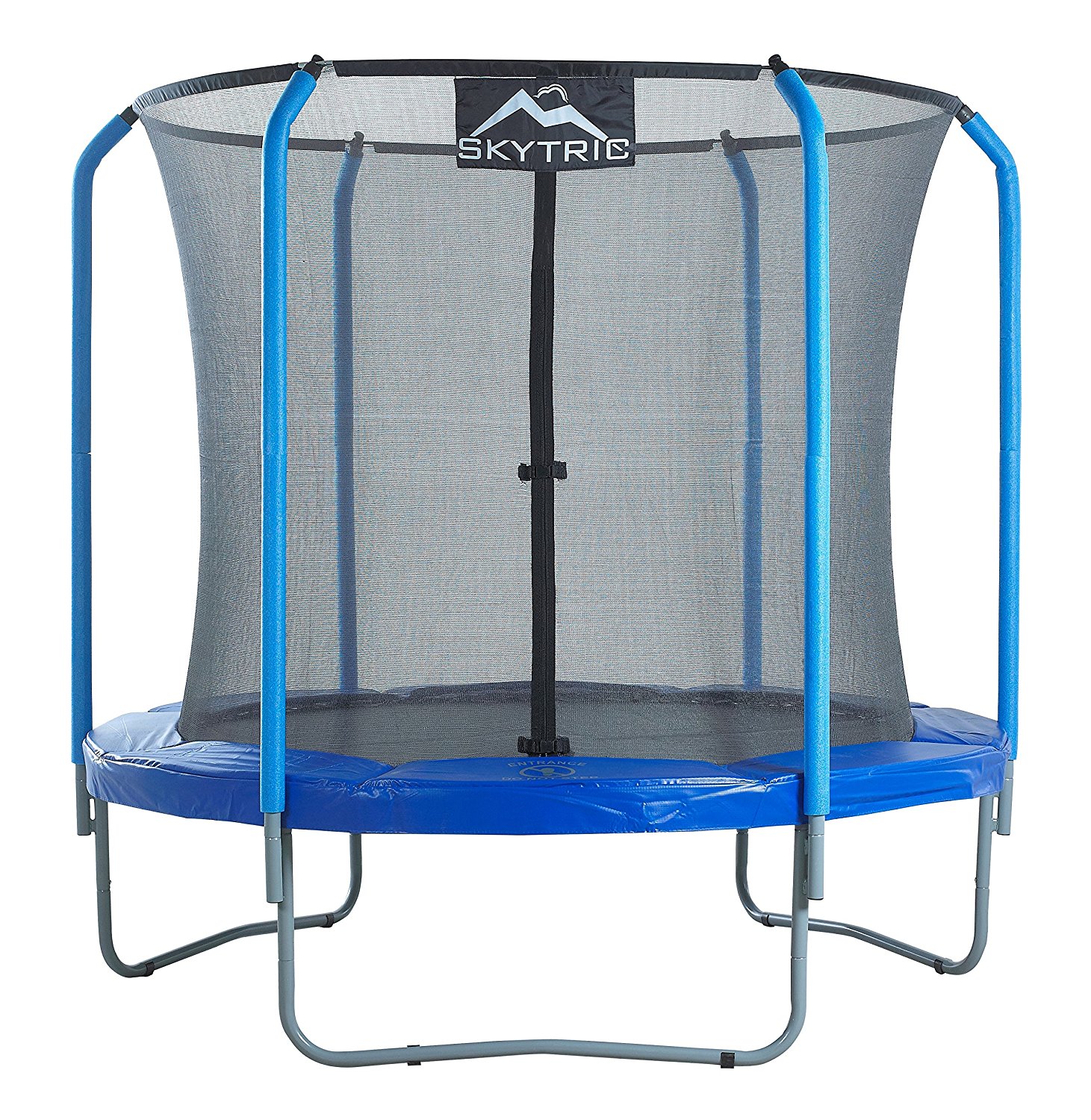 SKYTRIC 8FT TRAMPOLINE WITH TOP RING ENCLOSURE