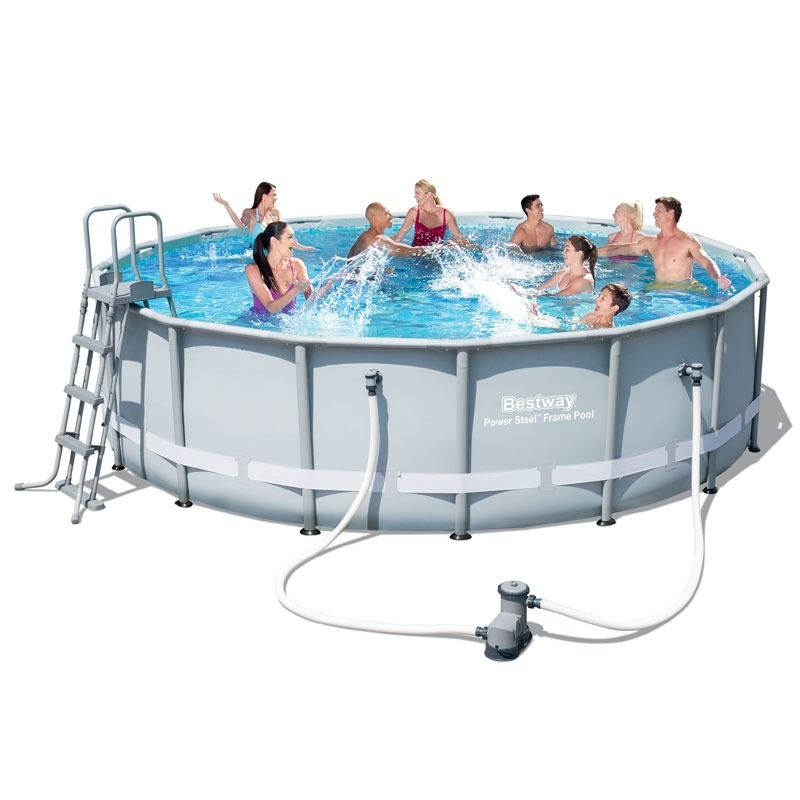 POWER STEEL 16' x 48" POOL SET