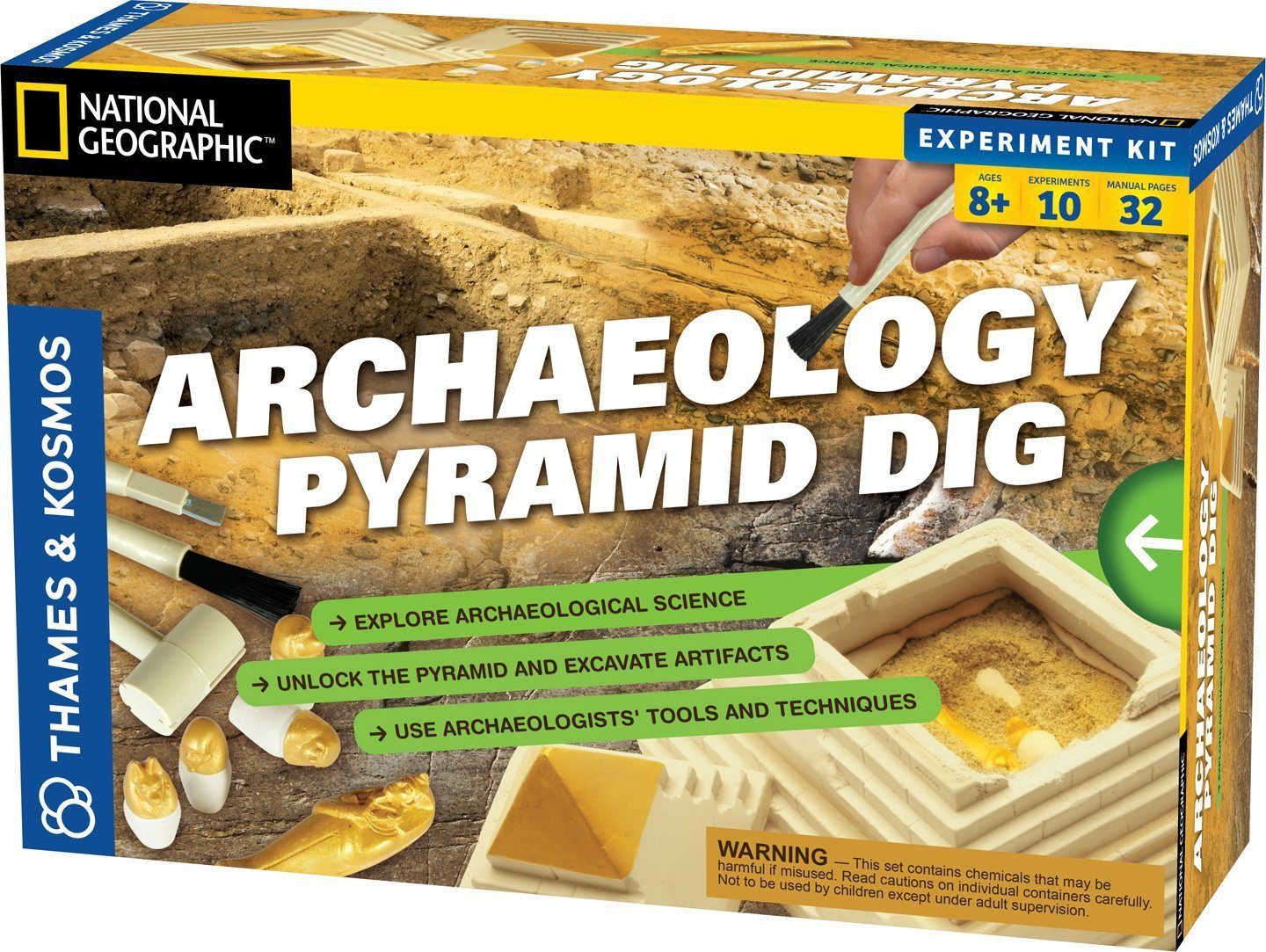 THAMES & KOSMOS ARCHAEOLOGY PYRAMID DIG