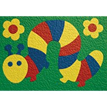 CREPE RUBBER PUZZLE-CATERPILLAR