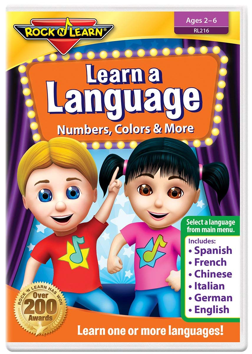 LEARN A LANGUAGE : NUMBERS, COLORS & MORE