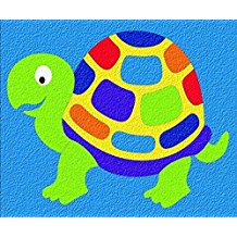 CREPE RUBBER PUZZLE-TURTLE
