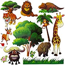 PEEL & STICK: WILD ANIMAL